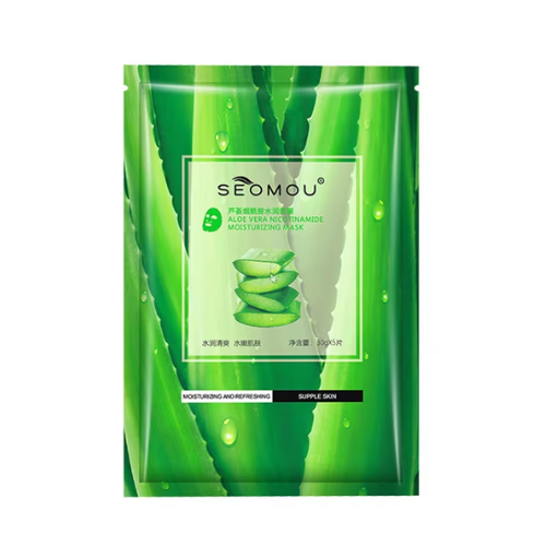 Aloe Vera Mask ? SEOMOU Aloe + Nicotinamide Hydrating Sheet