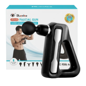 Massage Gun (Blueidea) ? Deep Muscle Relaxation Therapy Device