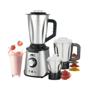 Deluxe Blender & Grinder Model no AG-6133SS