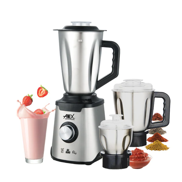 Deluxe Blender & Grinder Model no AG-6133SS